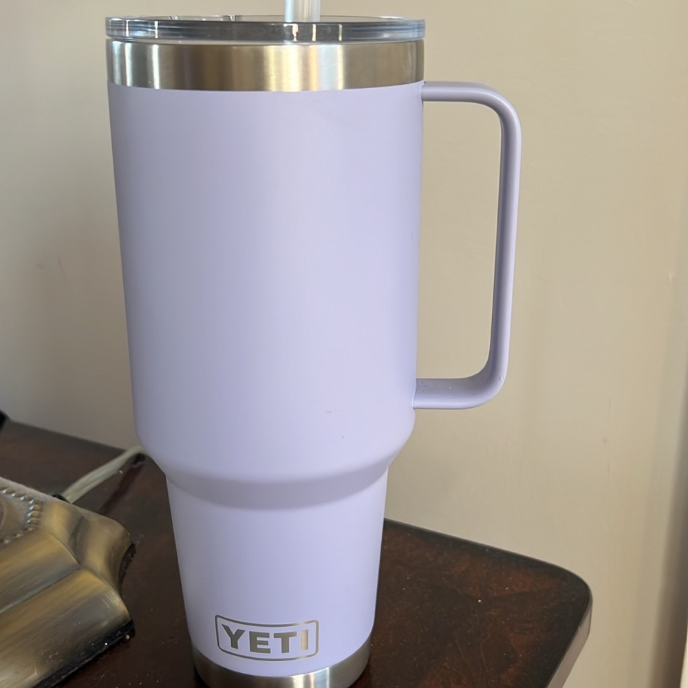 YETI Pastel Purple Tumbler with Handle